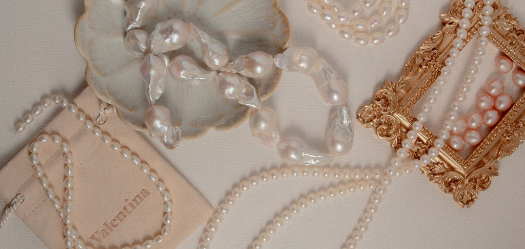 Pearls - Valentina New York - Pearl Jewelry - Pearl Earrings - Pearl bracelet - Pearl necklace - Pearl Ring