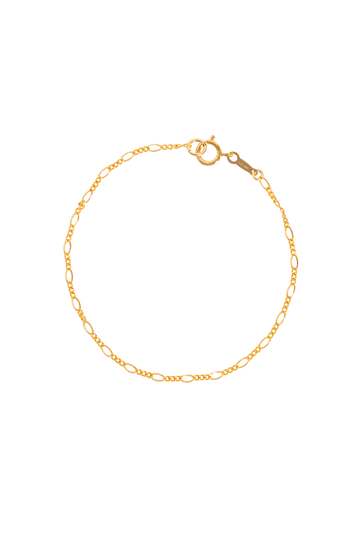 Figaro chain bracelet - Valentina New York - 6" - chain bracelet