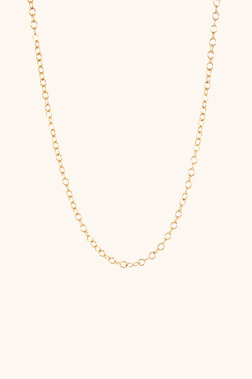 Simple Chain Necklace - Valentina New York - 14" - chain
