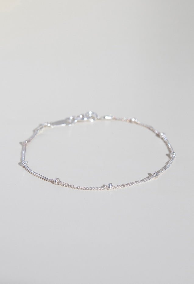 Aida Bracelet Silver - Valentina New York - 6 - bracelet - Silver chain Bracelet
