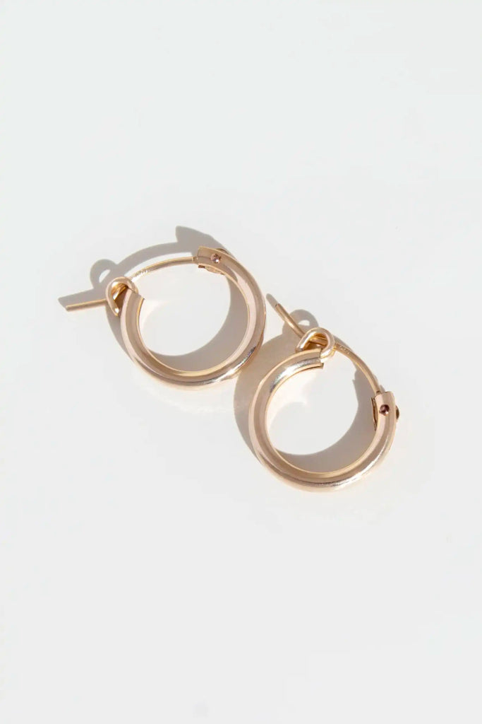 Every day mini Hoops - Valentina New York - dainty jewelry