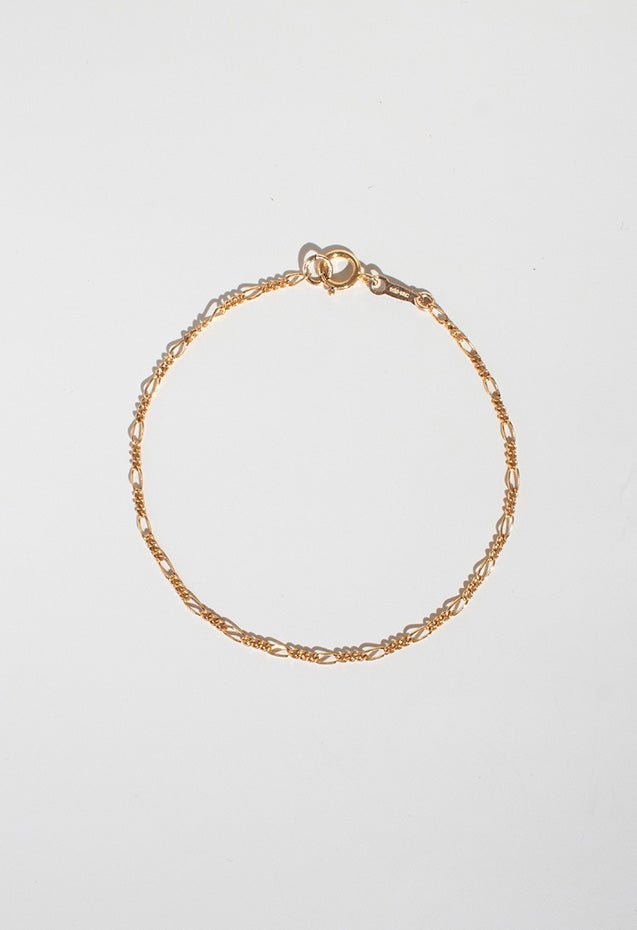 Figaro chain bracelet - Valentina New York - 6" - chain bracelet
