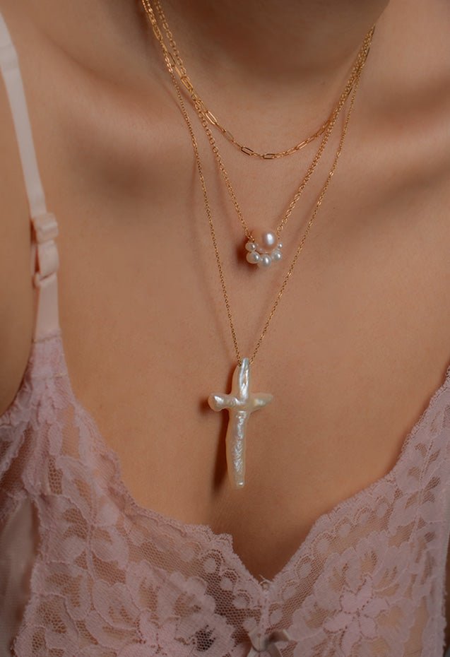 Link Chain necklace - Valentina New York - 14" - dainty
