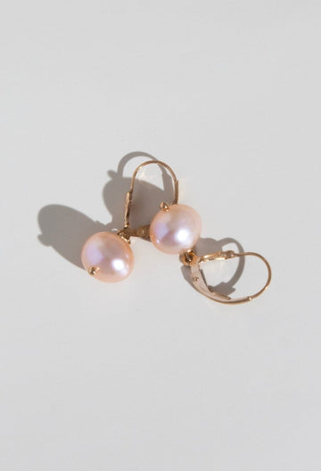 Nami Pearl Earrings - Valentina New York - baroque pearl earrings