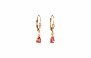 Safiyya Earrings | Cerise - Valentina New York - gold-filled earrings