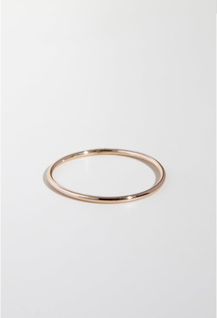 Simple ring band - Valentina New York - 3 (perfect for midi) - gold filled ring