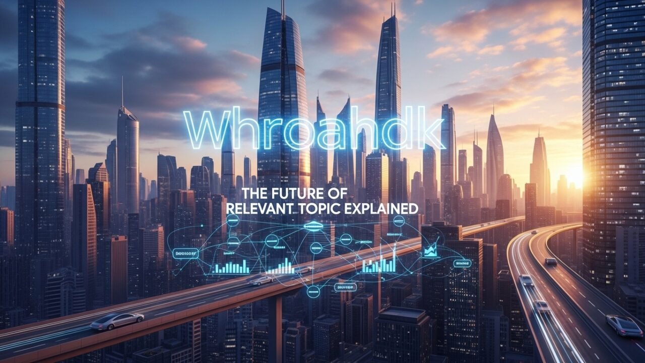 Whroahdk: The Future of Relevant Topic Explained