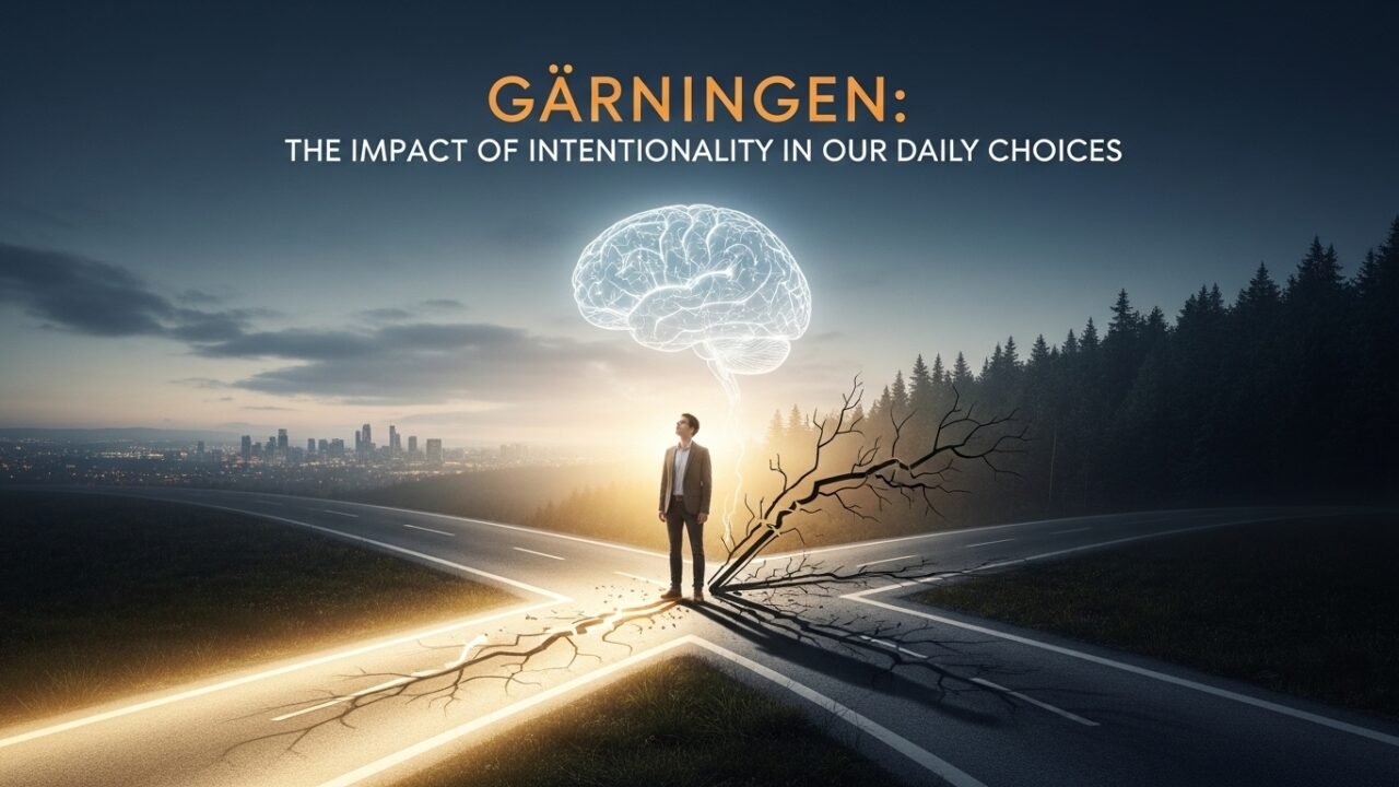 Gärningen: The Impact of Intentionality in Our Daily Choices