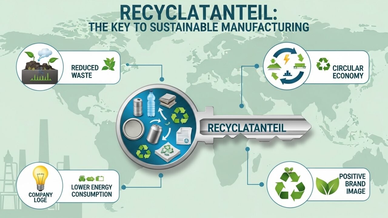Recyclatanteil: The Key to Sustainable Manufacturing